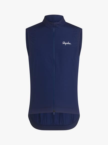 Rapha Lightweight Gillet, Navy/White, Navy/White