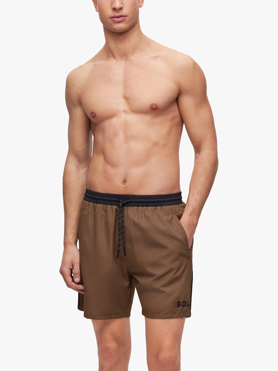 HUGO BOSS Starfish Swim Shorts, Open Green