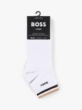 BOSS Stripe Logo Trainer Socks