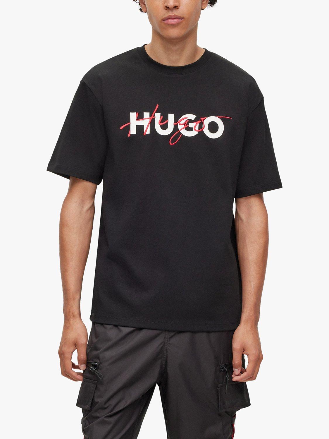 HUGO Dakaishi Crew Neck T-Shirt, Black