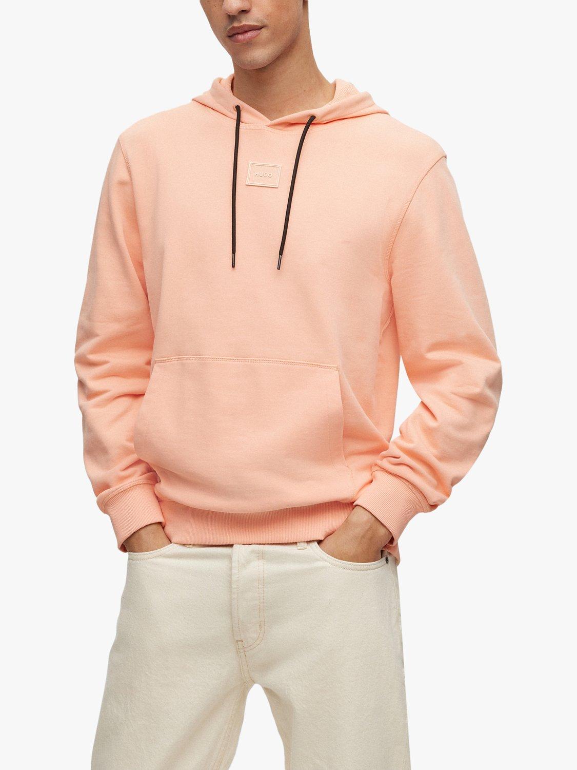 BOSS Daratschi Logo Hoodie, Light/Pastel Red