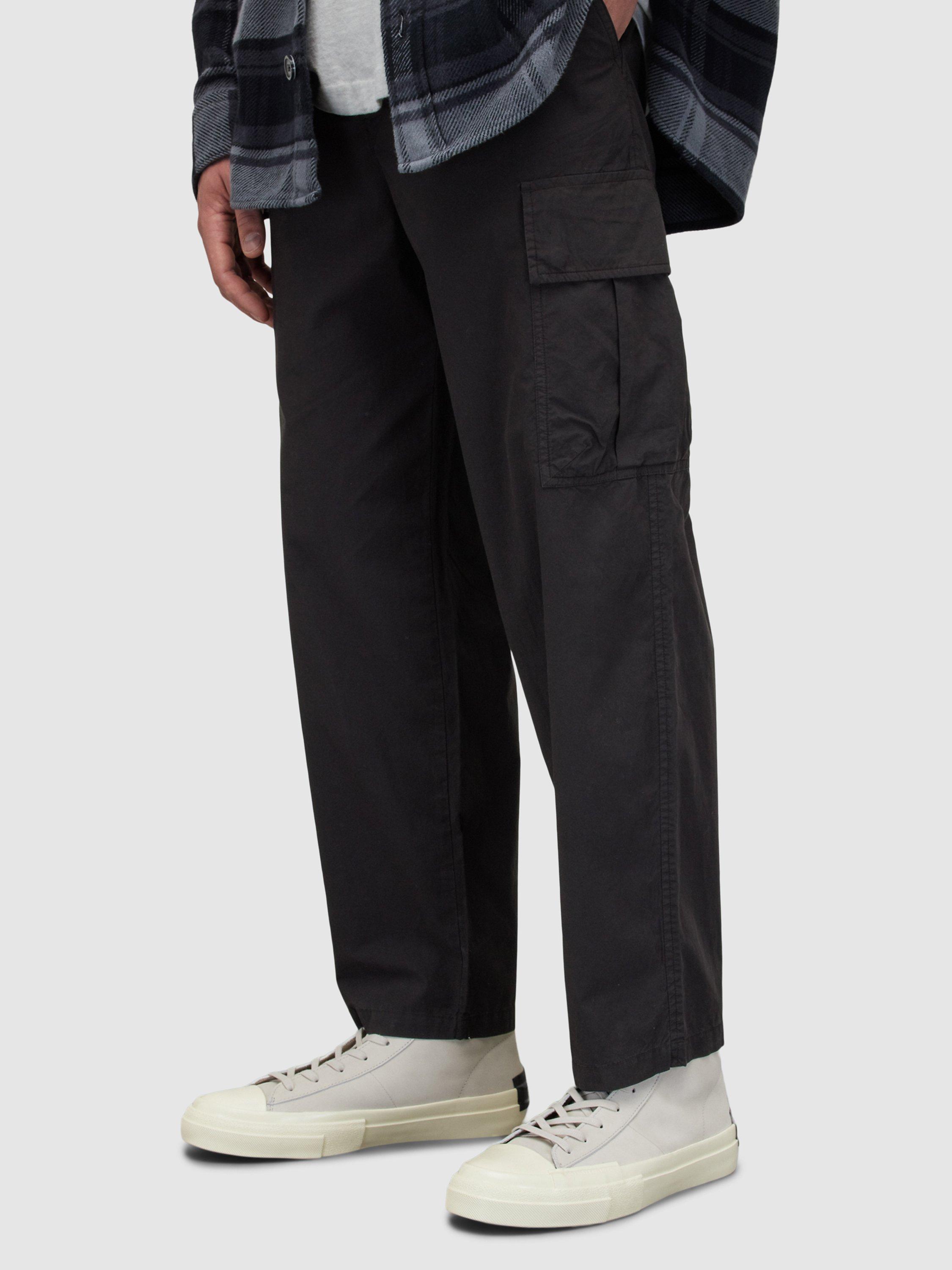 AllSaints Talka Cotton Trousers, Koto Black