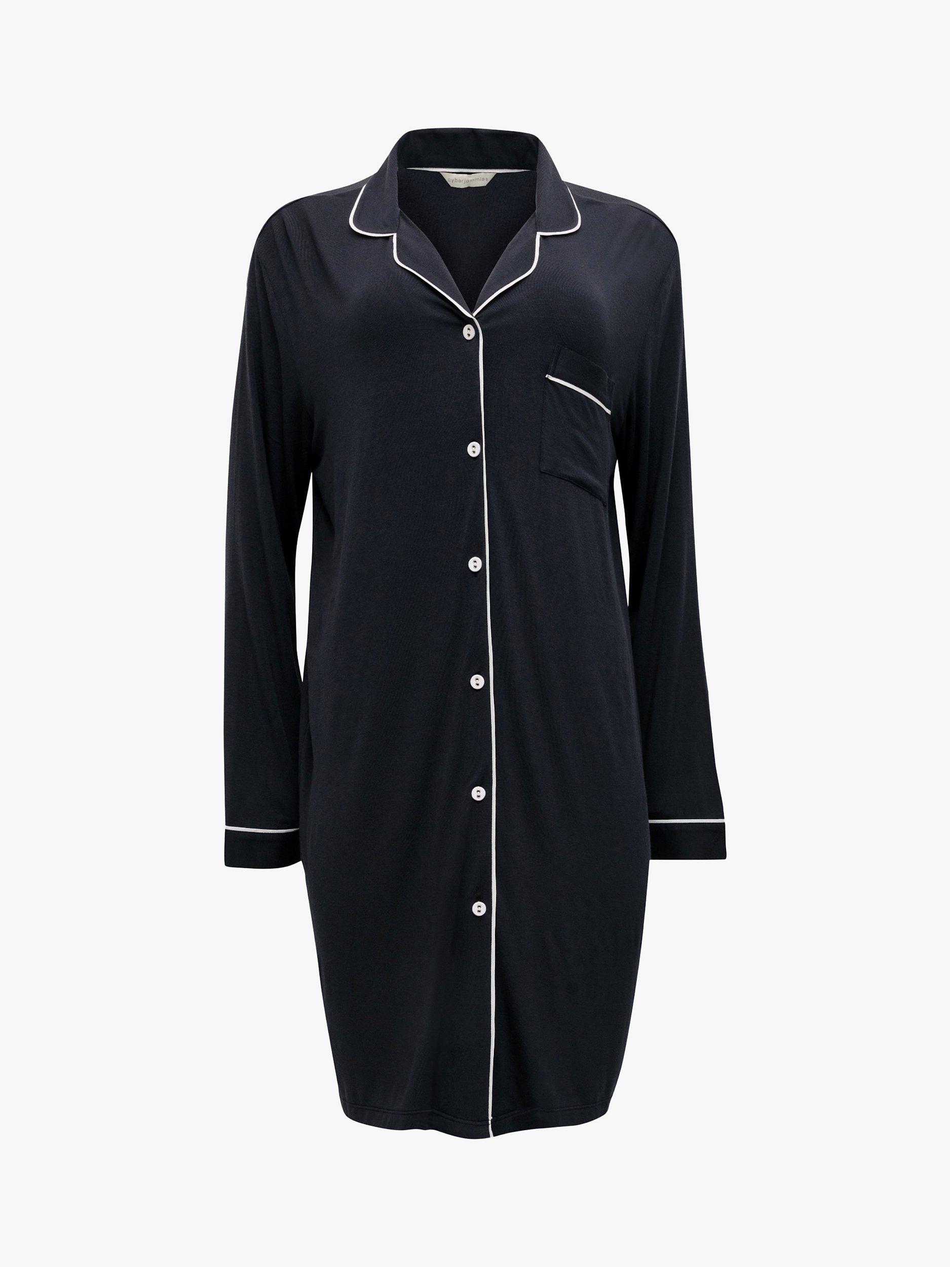 Product image 3 of 4, which shows Cyberjammies Nicole Nightshirt, Charcoal, 8