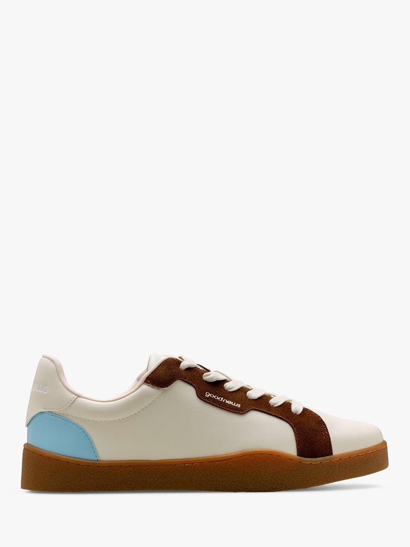 Good News Venus Sports Trainers, White/Burgundy