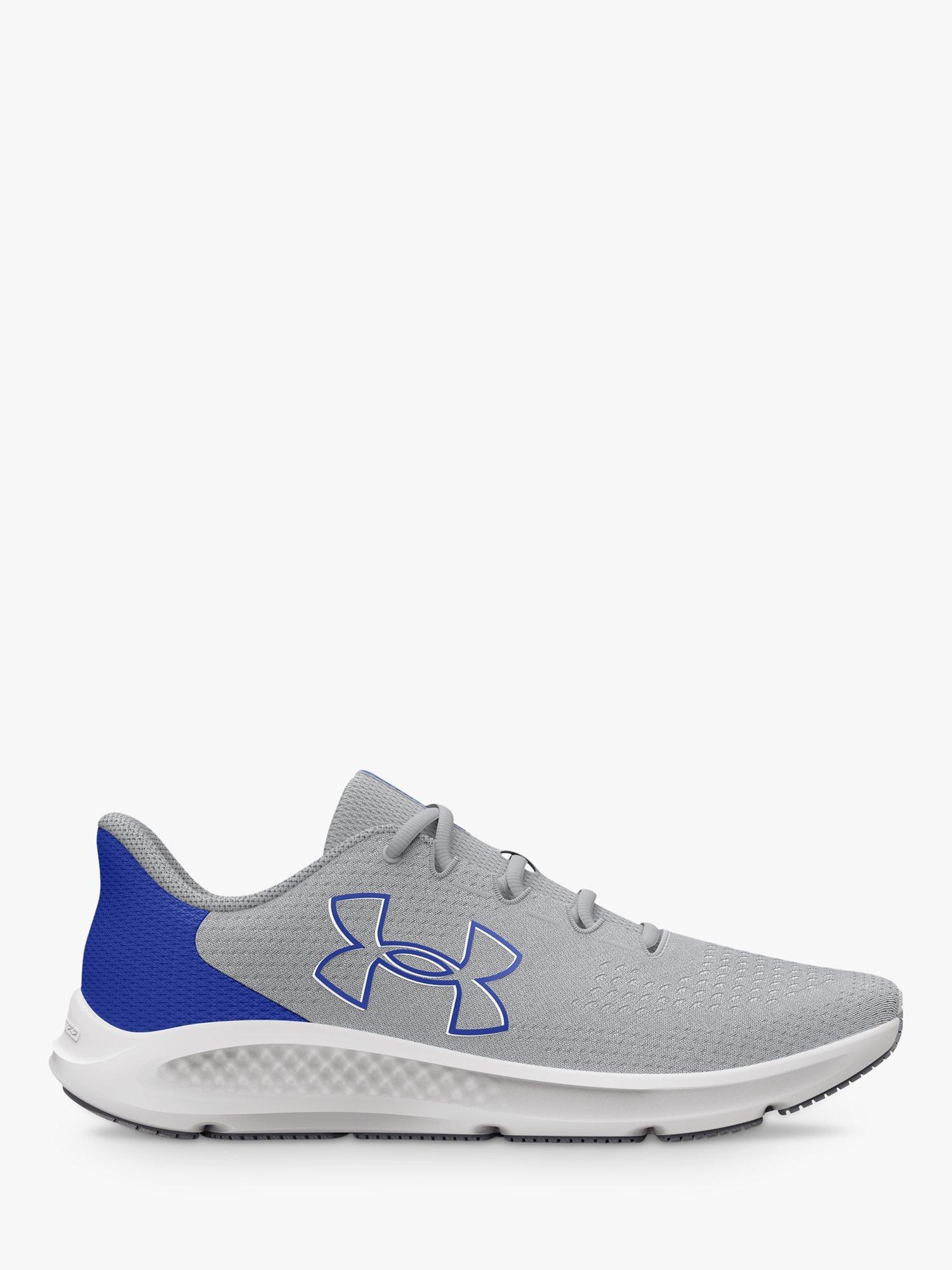 Under Armour Charged Pursuit 3 Big Logo Men's Running Shoes, Gray/Royal/Royal