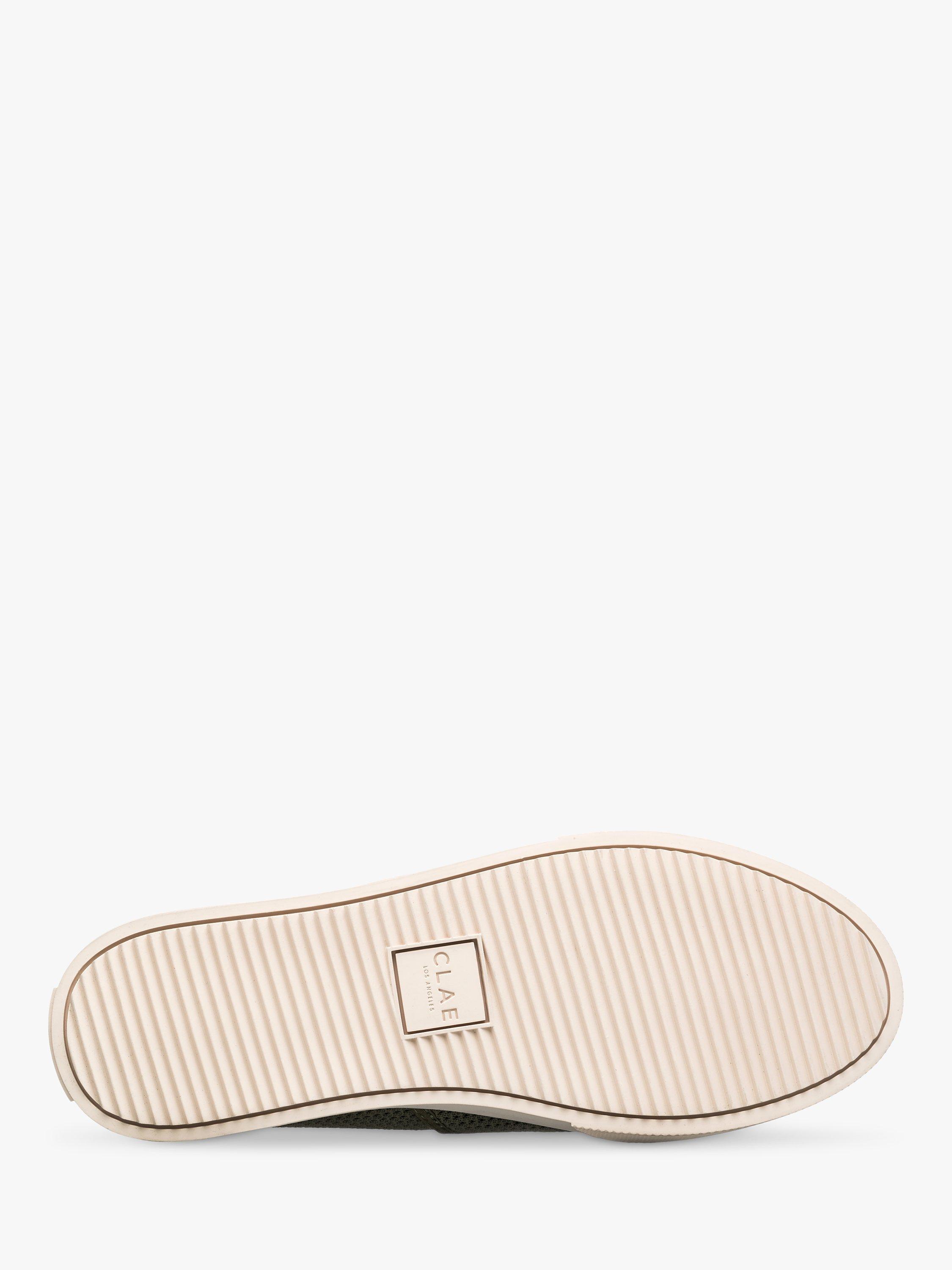 Product image 4 of 4, which shows CLAE Porter Knit Slip On Shoes, Olive, 6