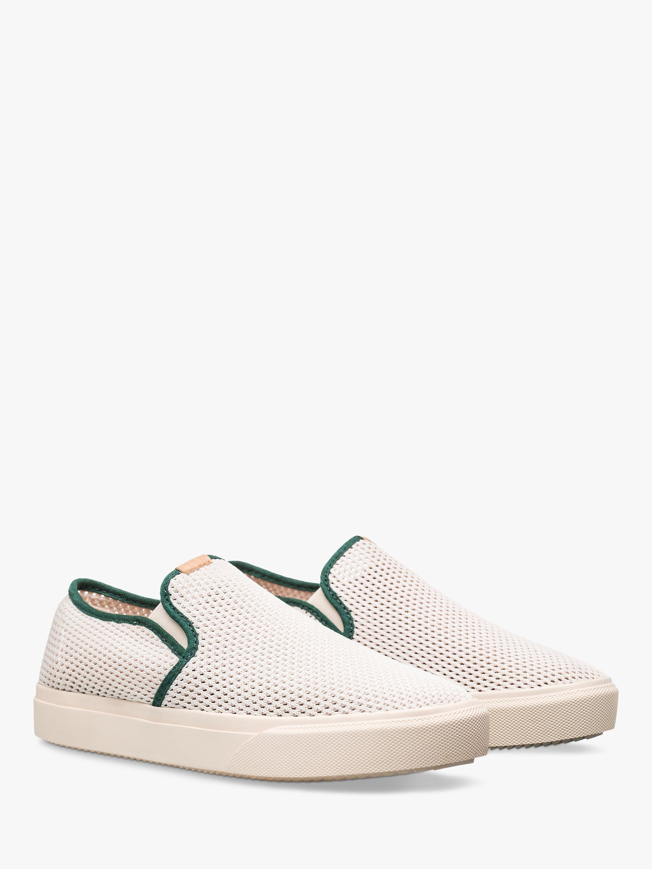 Product image 2 of 4, which shows CLAE Porter Knit Slip On Shoes, Eggnog, 6