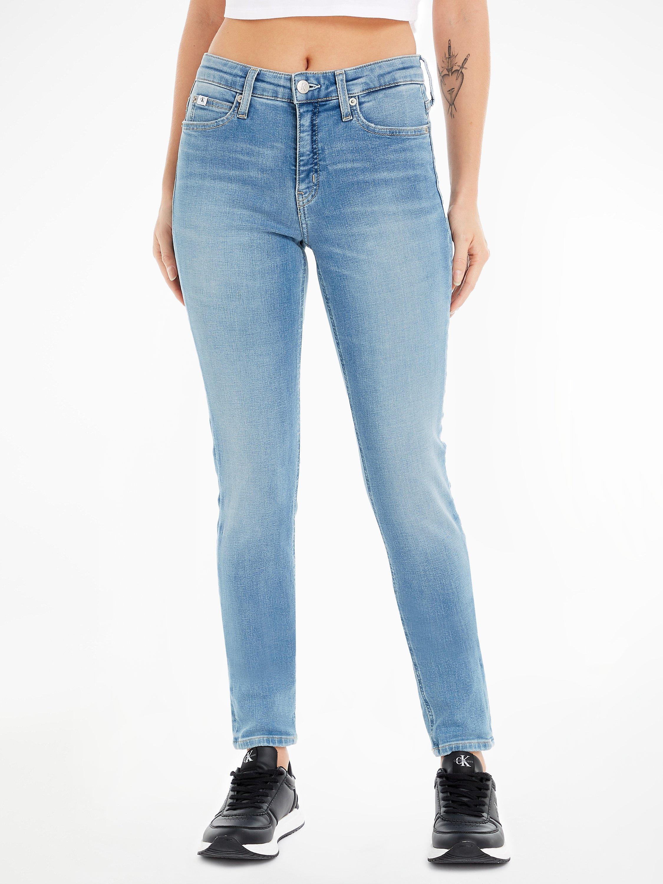 Mid rise skinny jeans calvin klein best sale