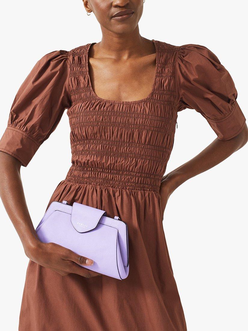 Product image 5 of 6, which shows Radley Sundown Avenue Clutch Bag, Lavender, One Size