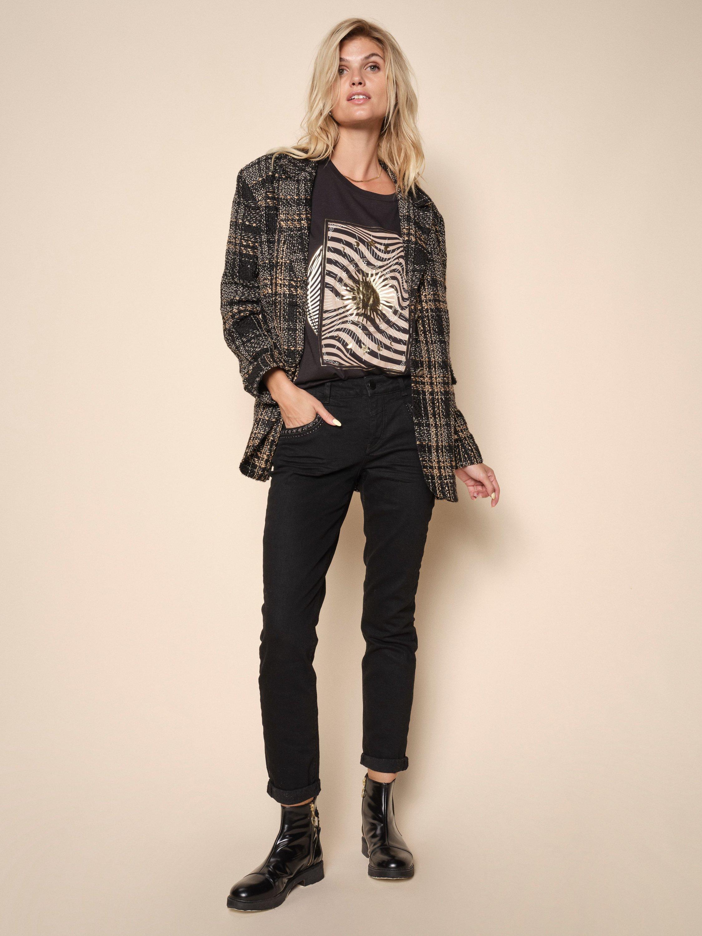 MOS MOSH Naomi Trok Jeans, Black
