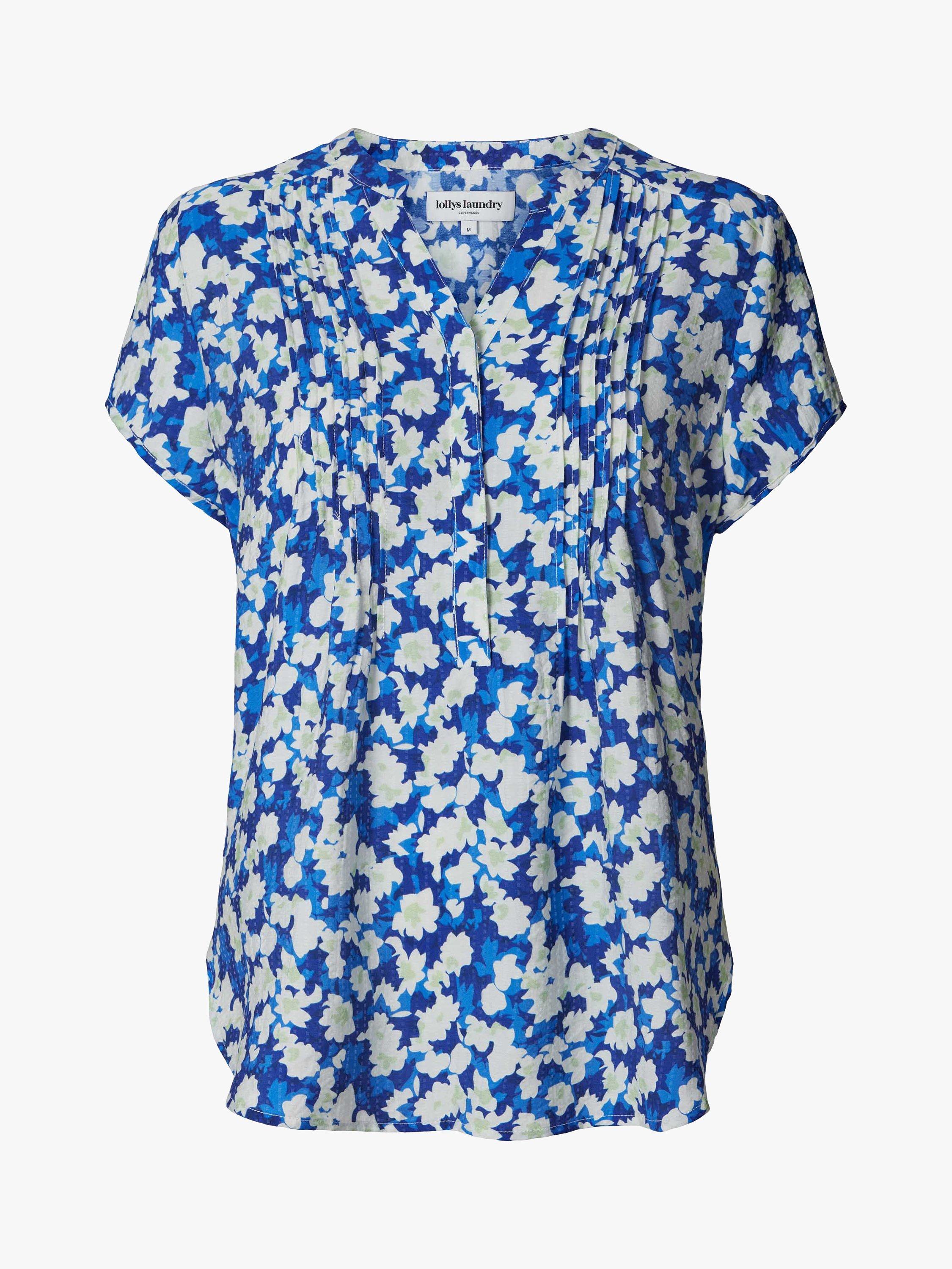 Lollys Laundry Heather Short Sleeve Shirt, Flower Print