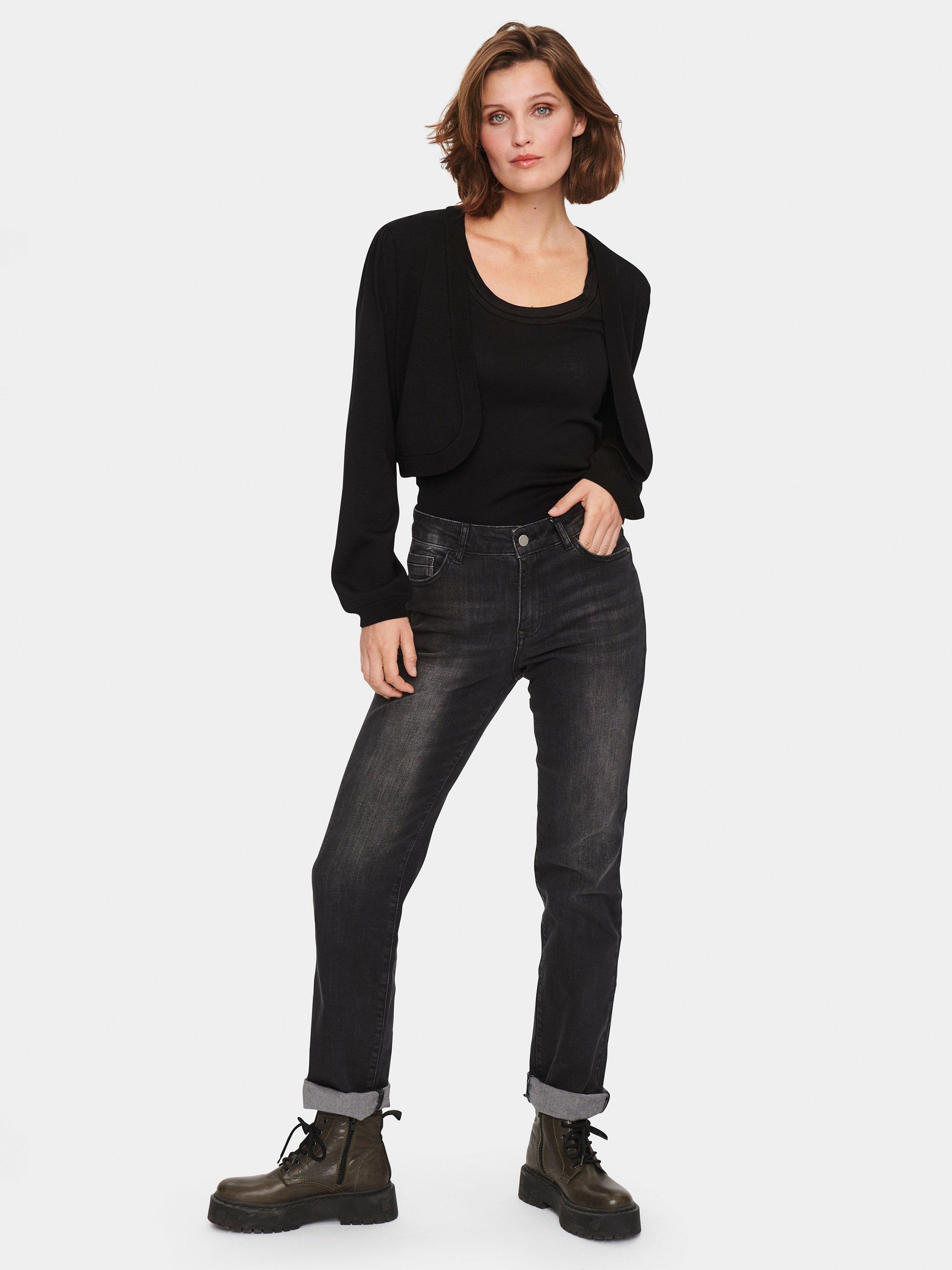 Saint Tropez Mila Bolero Cardigan, Black, XS