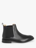 John Lewis Formal Leather Chelsea Boots, Black