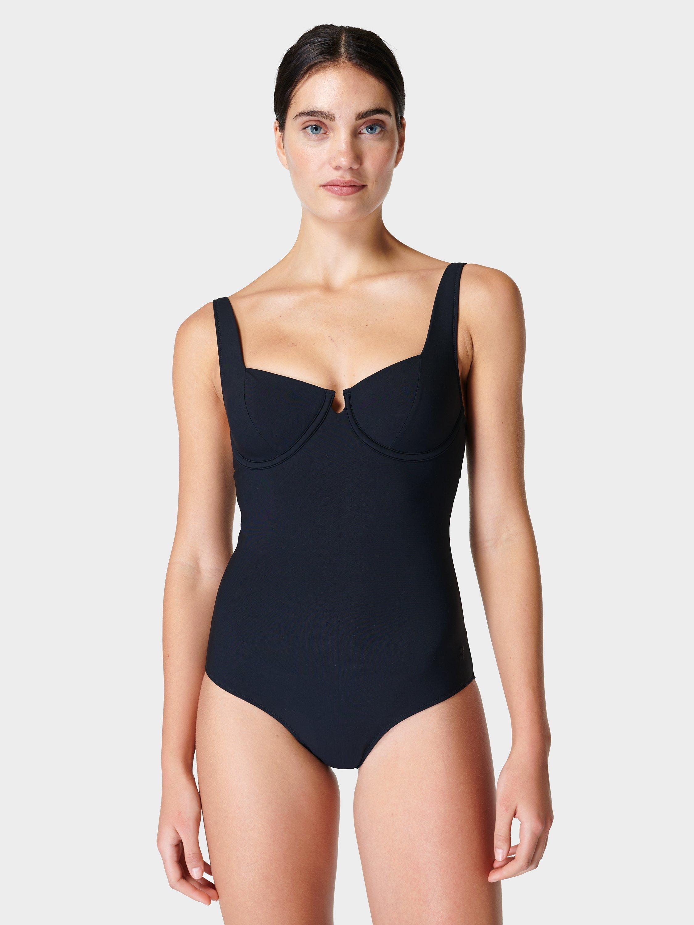 Sweaty Betty Laguna Underwired Swimsuit, Black
