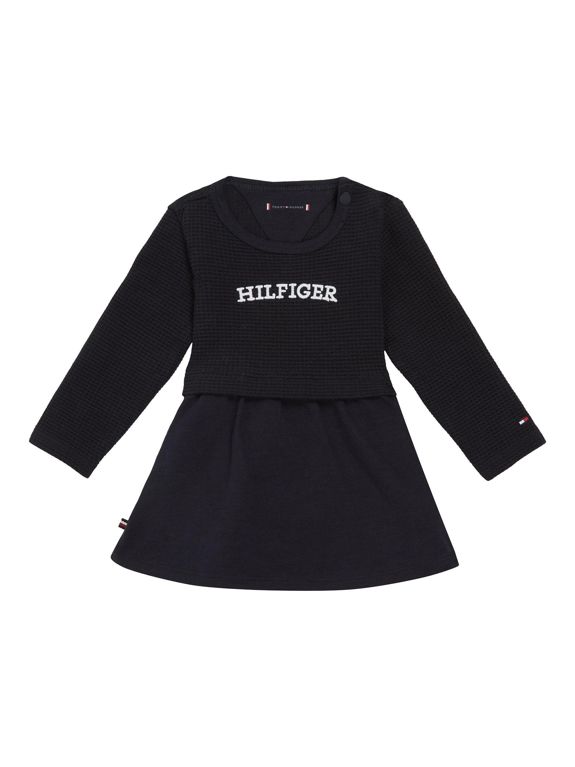 Tommy Hilfiger Baby Monotype Dress, Desert Sky