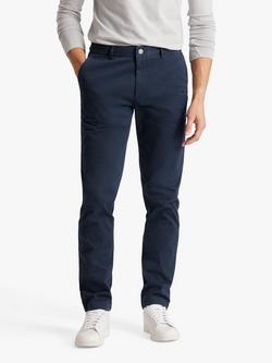 SPOKE Heroes Cotton Blend Slim Fit Chinos, Navy