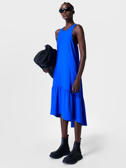 Sweaty Betty Explorer Ace Midi Dress, Electric Blue