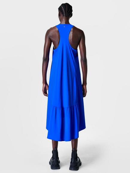 Sweaty Betty Explorer Ace Midi Dress - view 2, Electric Blue
