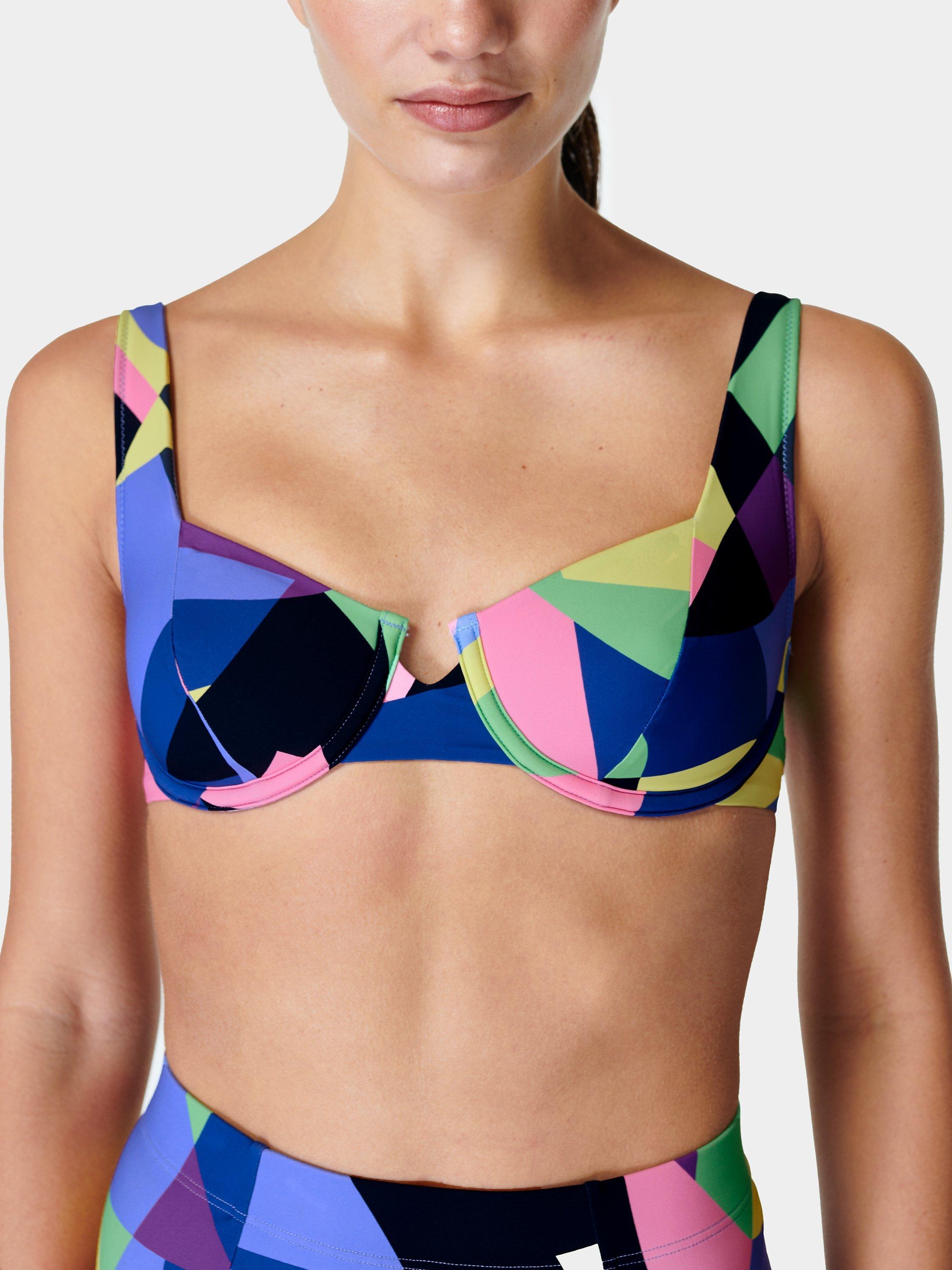 Sweaty Betty Laguna Underwired Bikini Top, Purple Prism 