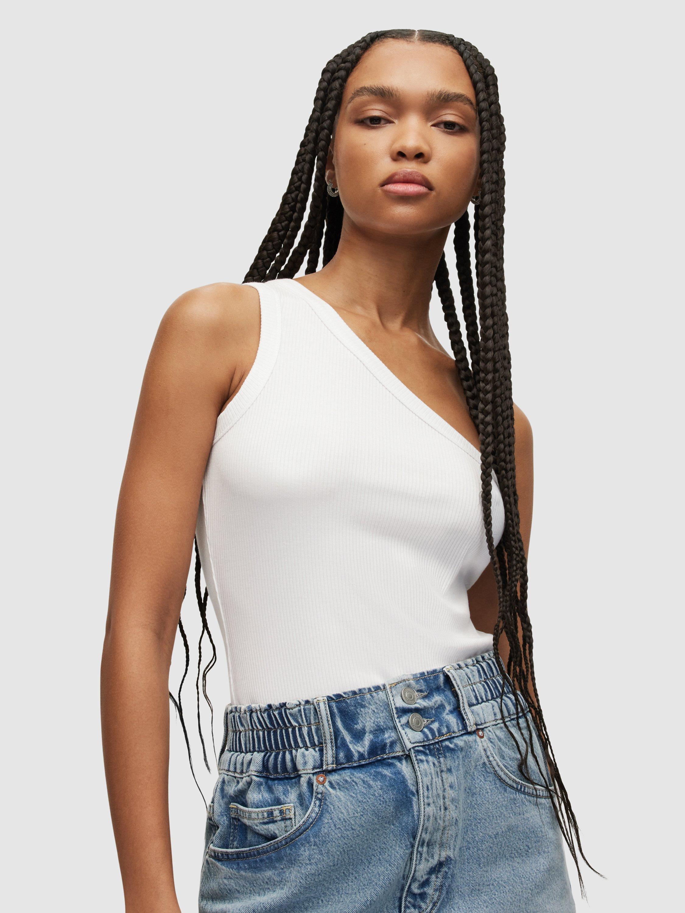AllSaints Stef Tank Top, White