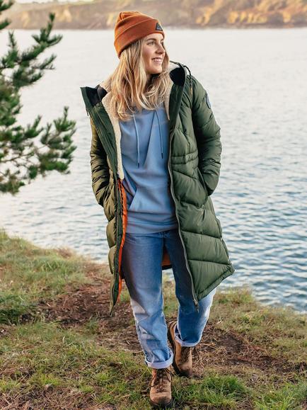 Passenger Kinsey Quilted Coat, Fir Tree