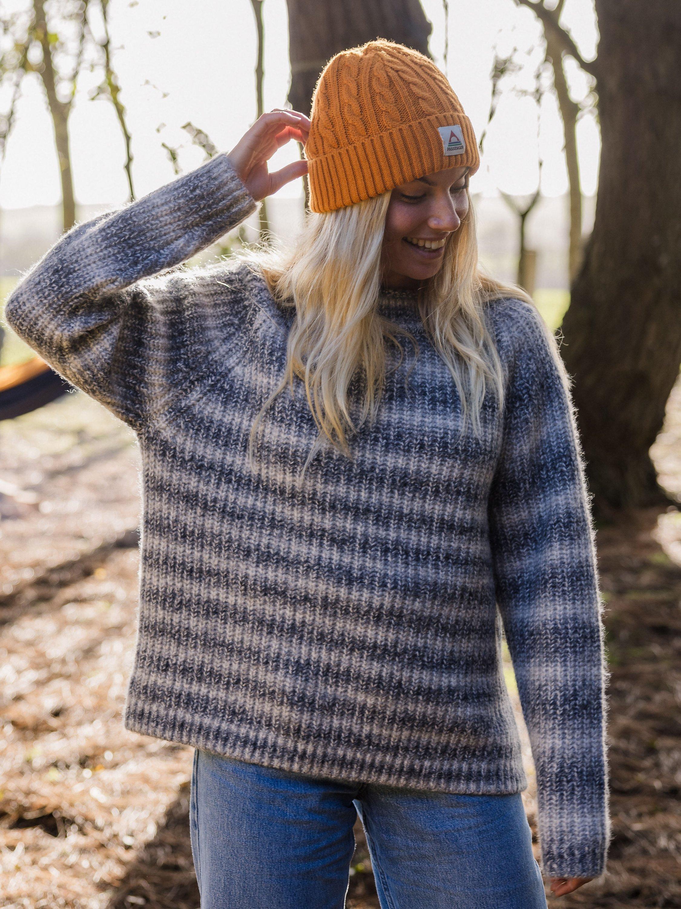 Product image 4 of 4, which shows Passenger Mount Mock Neck Jumper, Grey/Multi, XL