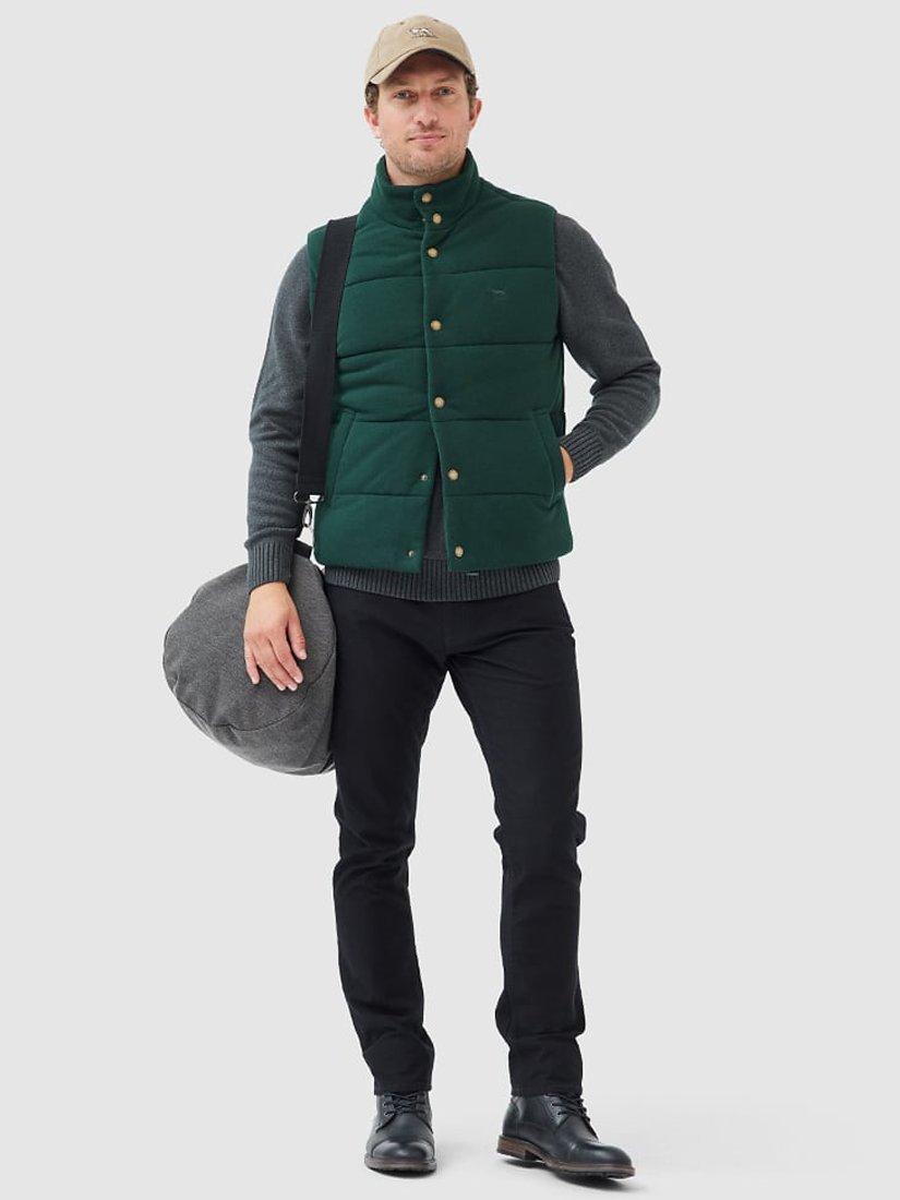 Product image 2 of 6, which shows Rodd & Gunn Motion 2 Straight Fit Stretch Cotton Jeans, Sl Onyx, 40S