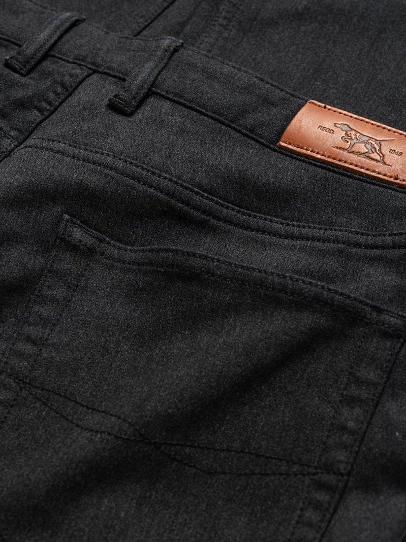 Product image 6 of 6, which shows Rodd & Gunn Motion 2 Straight Fit Stretch Cotton Jeans, Sl Onyx, 40S