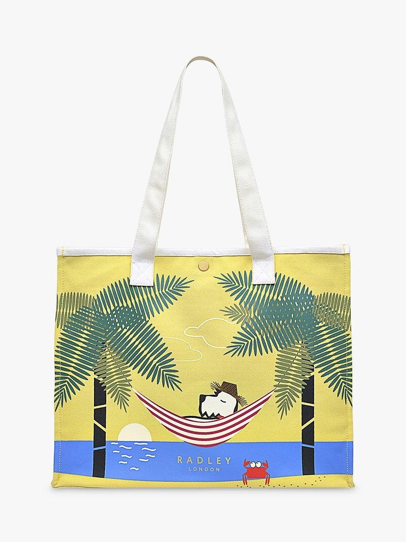 Radley Hammock Hangout Large Open Top Tote Bag, Mimosa