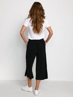 KAFFE Malli Trousers, Black - view 2, Black Deep