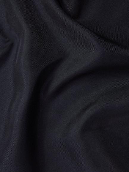 Reiss Ceremony Silk Pocket Square - view 2, Navy