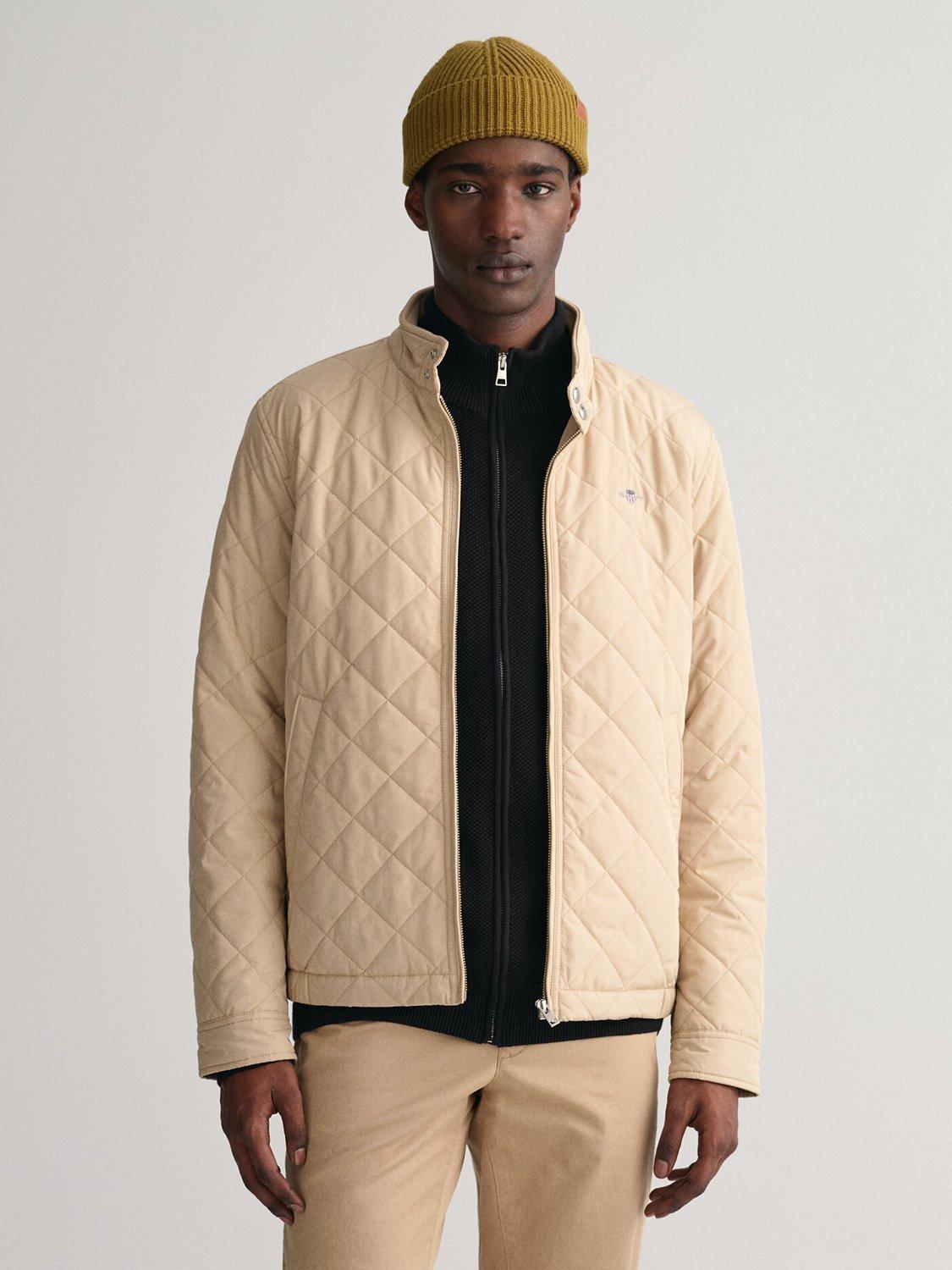 GANT Quilted Windcheater Jacket Dry Sand