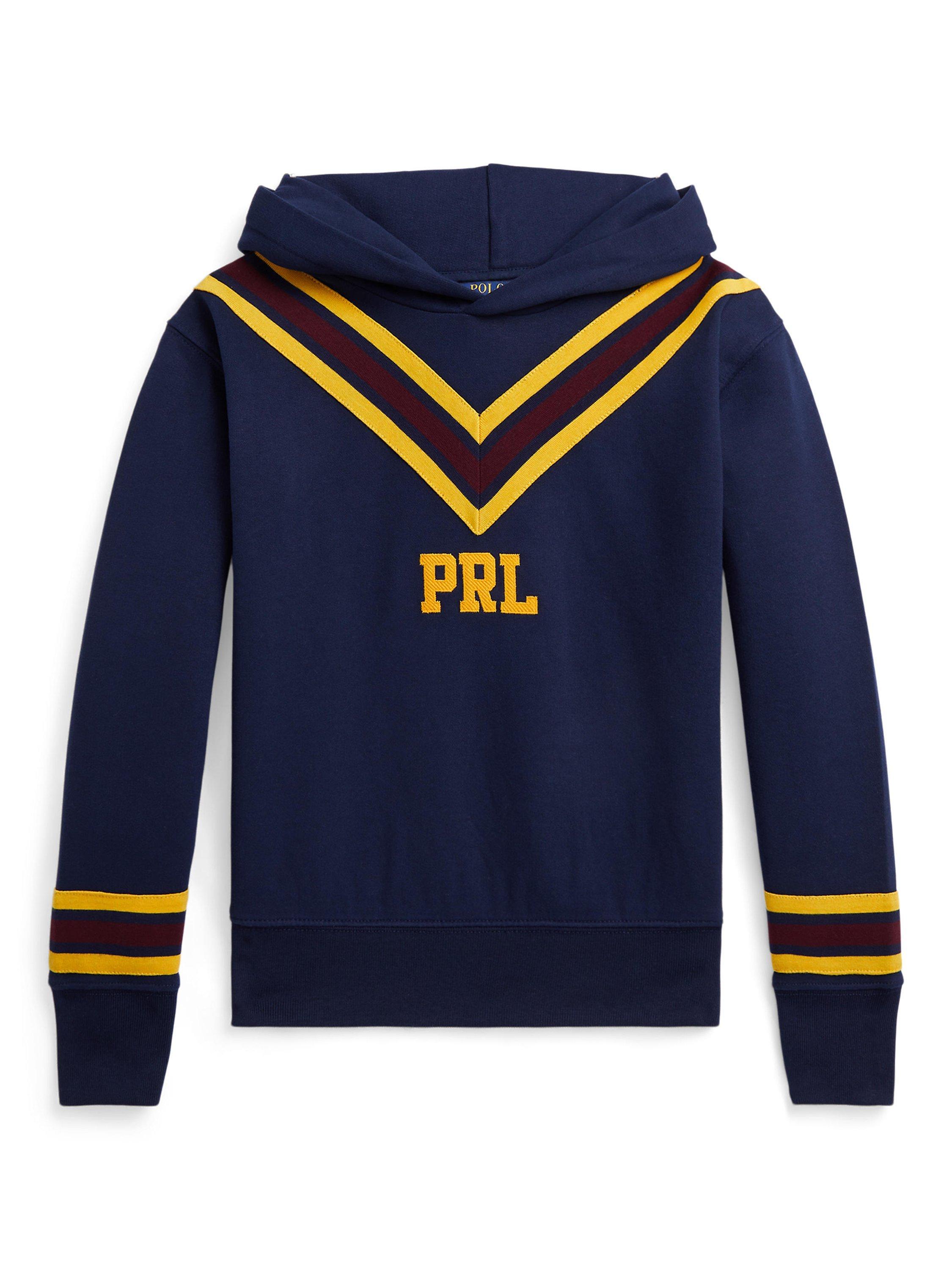 Ralph Lauren Kids' Pull Over Hoodie, Navy/Multi