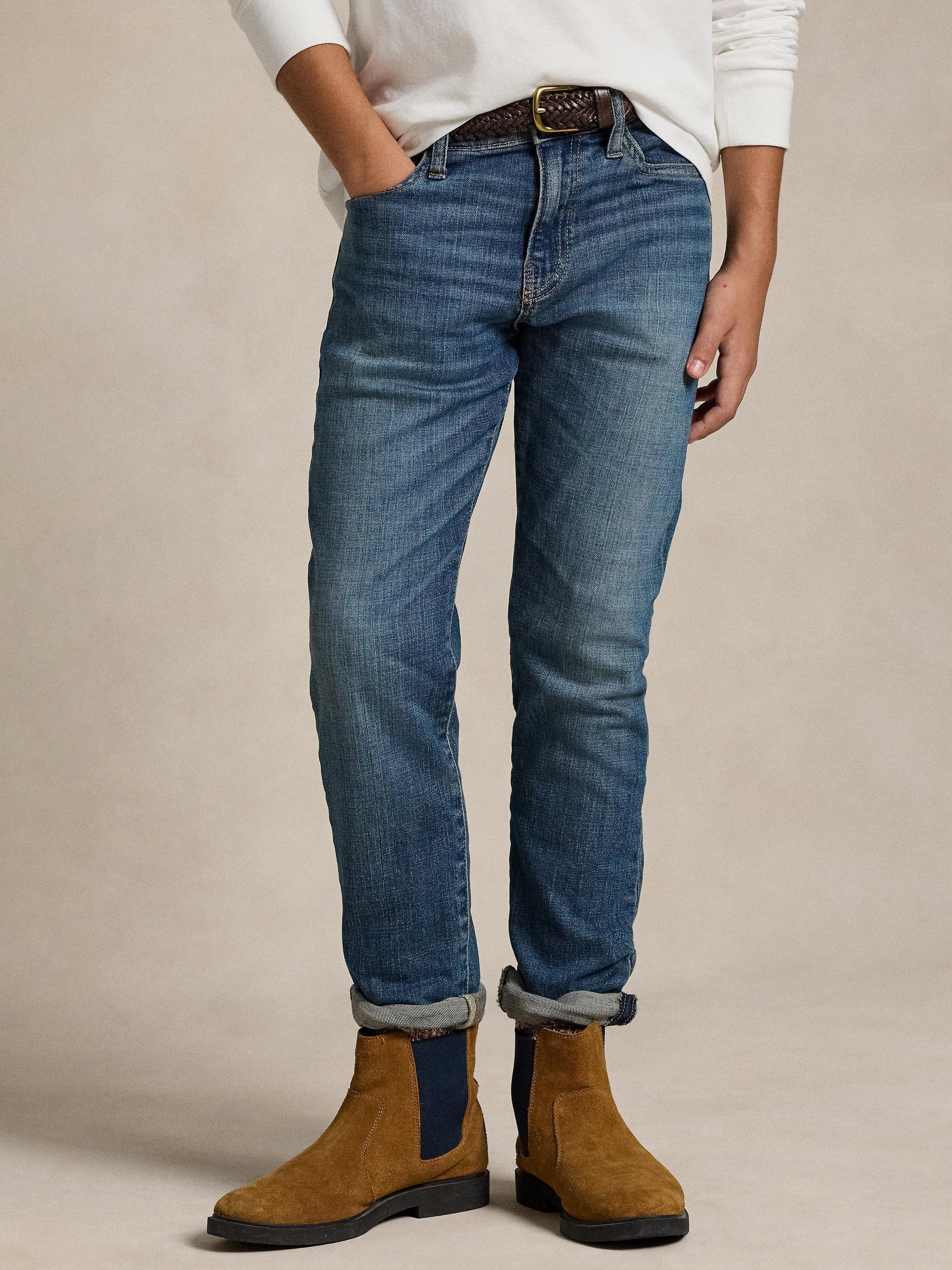 Product image 4 of 6, which shows Ralph Lauren Kids' Sullivan Jeans, Woodhaven Wash, 3 years
