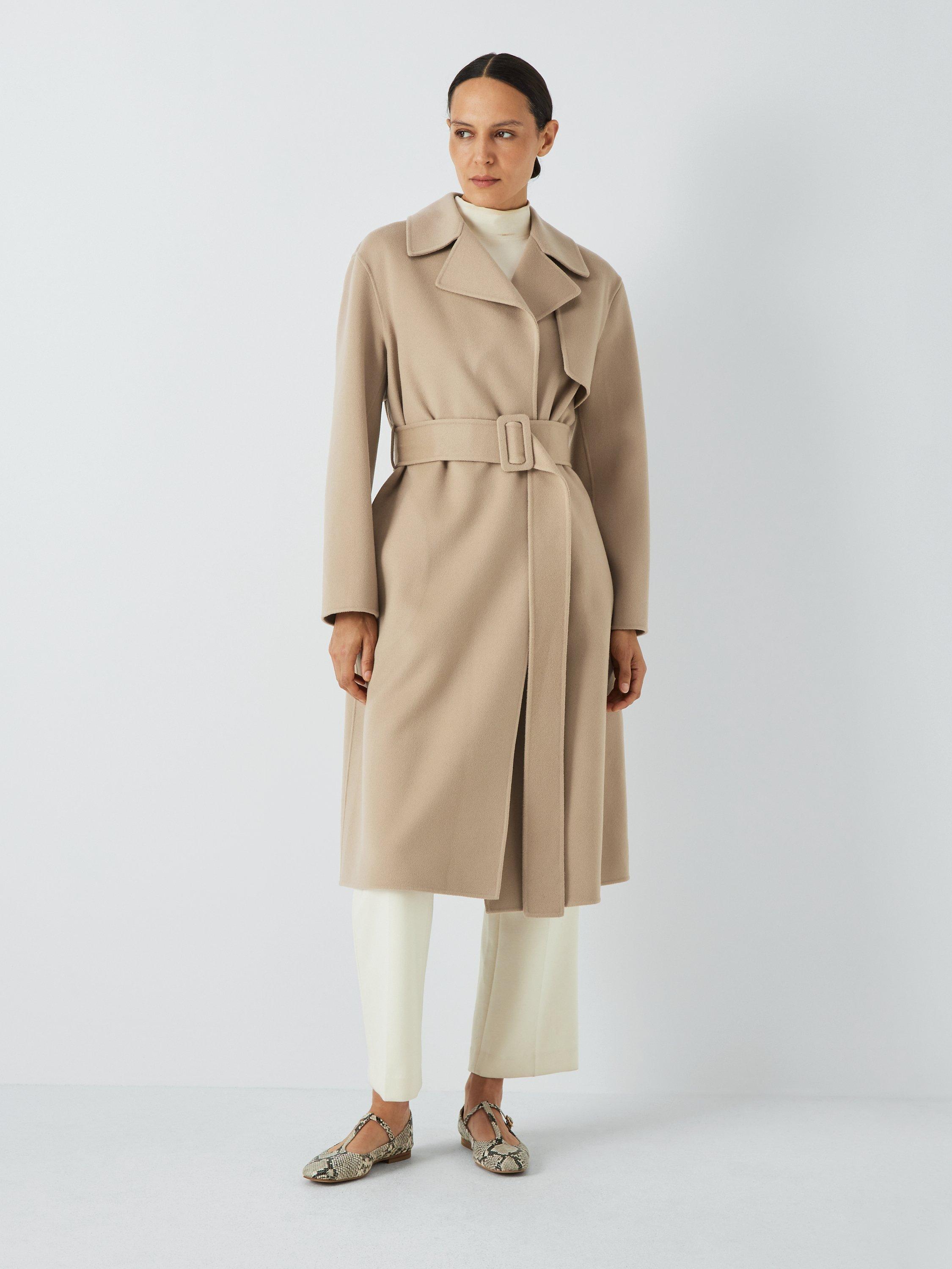 Theory Cashmere Blend Trench Coat, Palomino