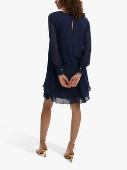 James Lakeland Long Sleeve Wave Hem Dress - view 2, Navy