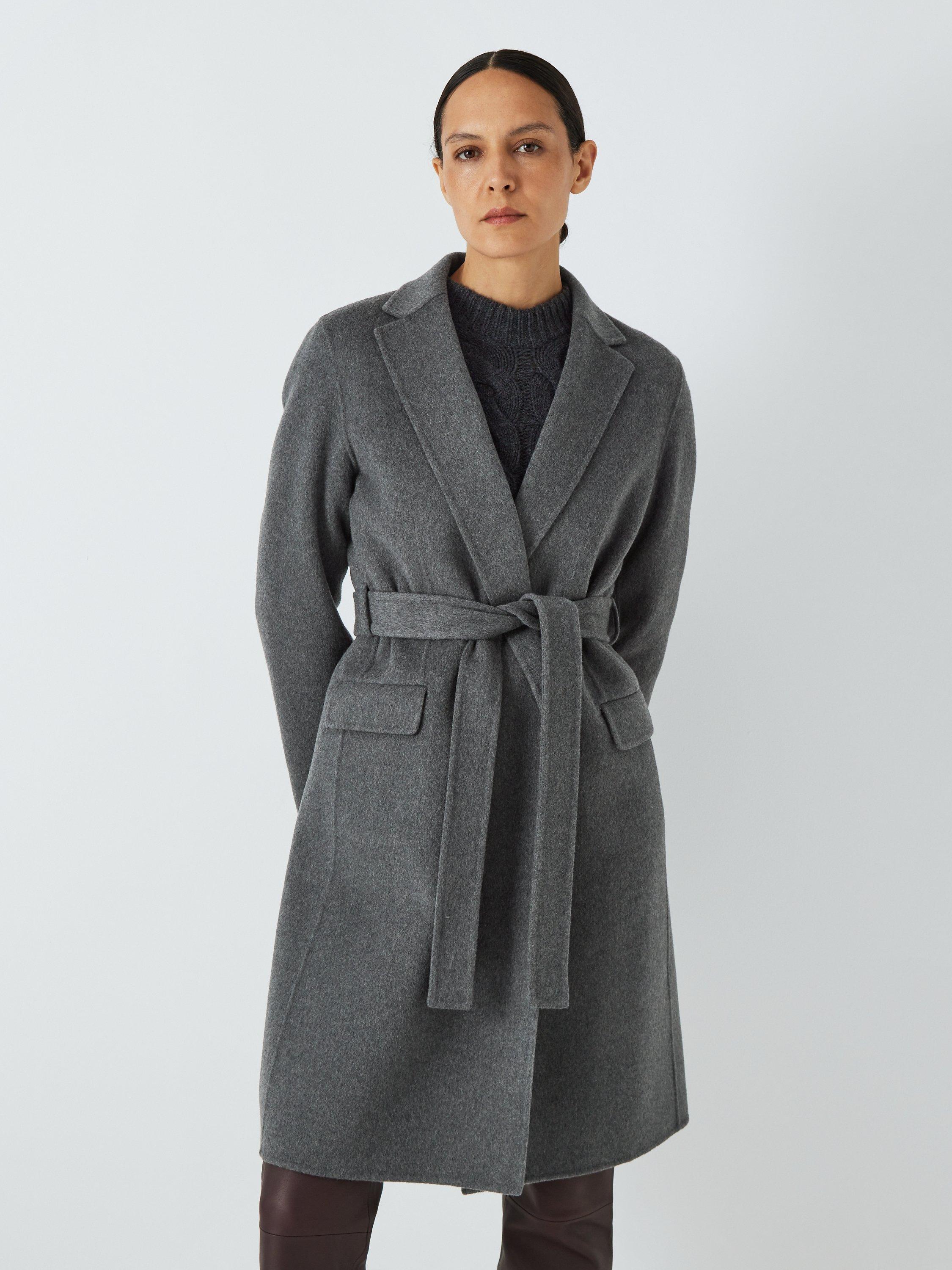 Theory Cashmere Blend Belted Coat