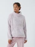 John Lewis High Pile Snuggle Fleece Top, Pink