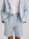 Reiss Kids' Kin Linen Suit Shorts