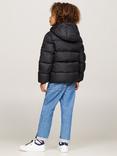 Tommy Hilfiger Kids' Essential Down Puffer Jacket, Black