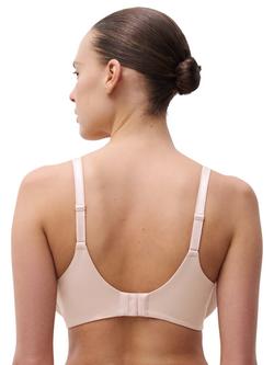 Chantelle Norah Chic Underwired Bra - view 2, Dusky Pink