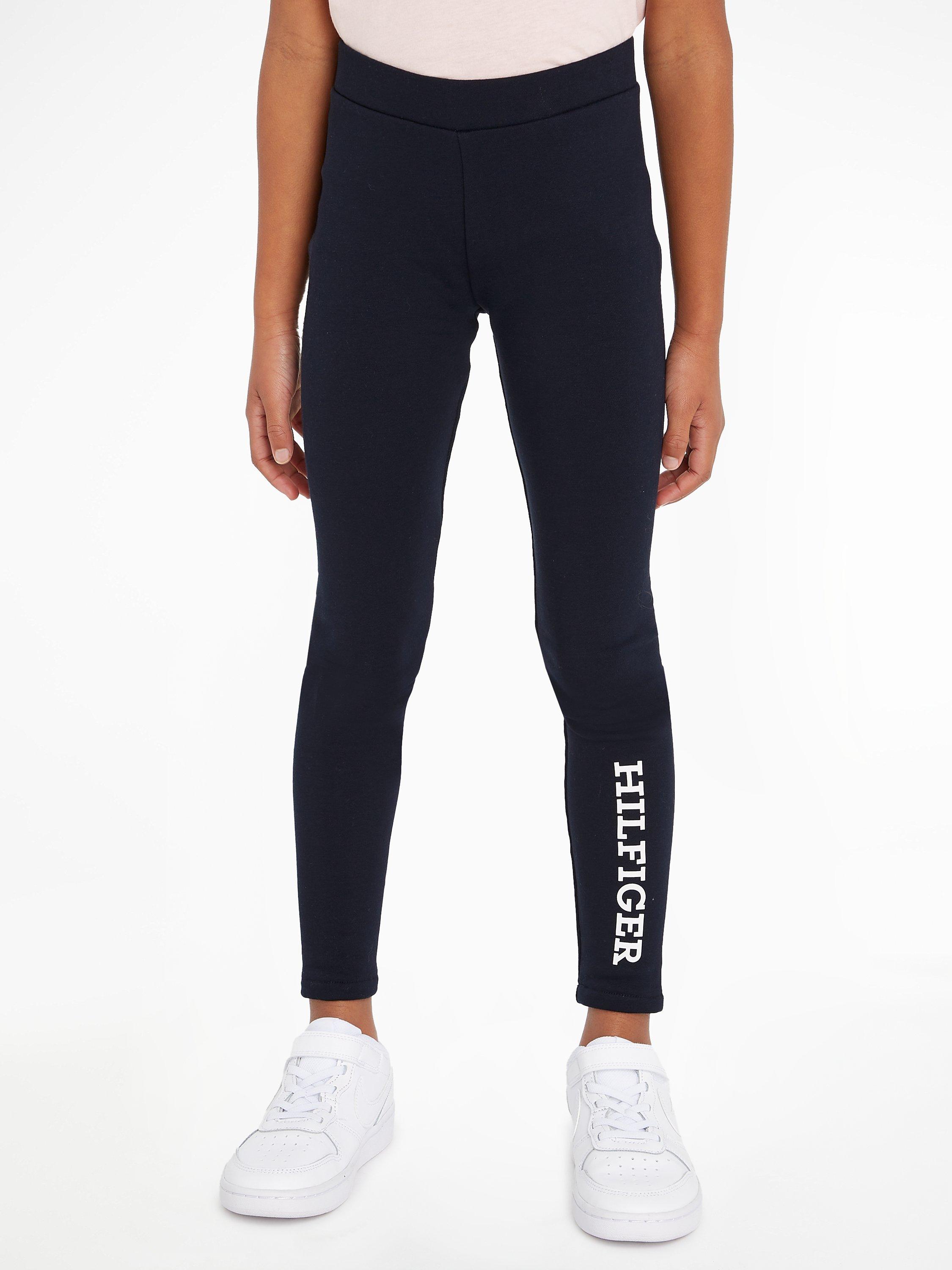 Tommy Hilfiger Kids' Mono Leggings, Desert Sky