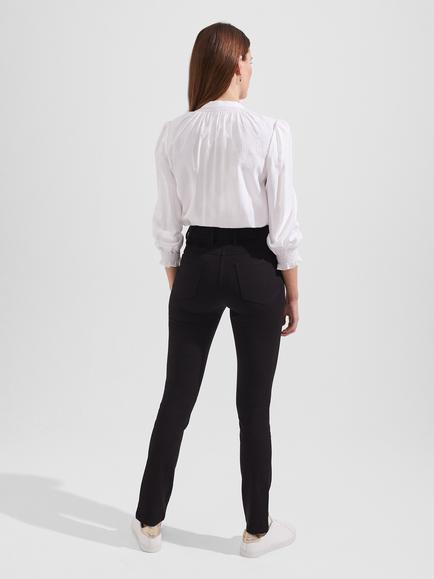 Hobbs Amanda Miracle Jeans, Black - view 2, Black