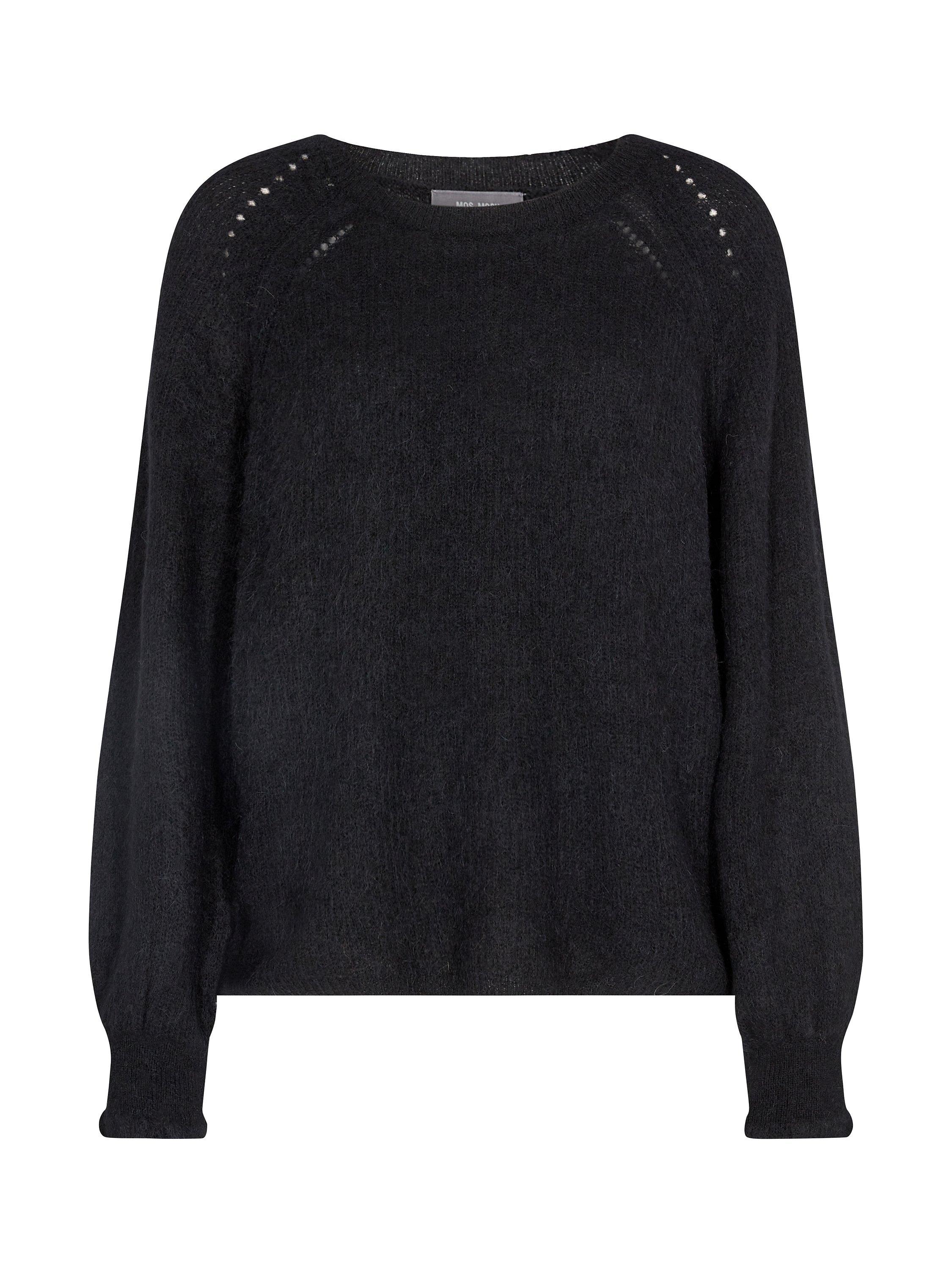Product image 1 of 2, which shows MOS MOSH Talli Long Sleeve Knit Jumper, Black, XS