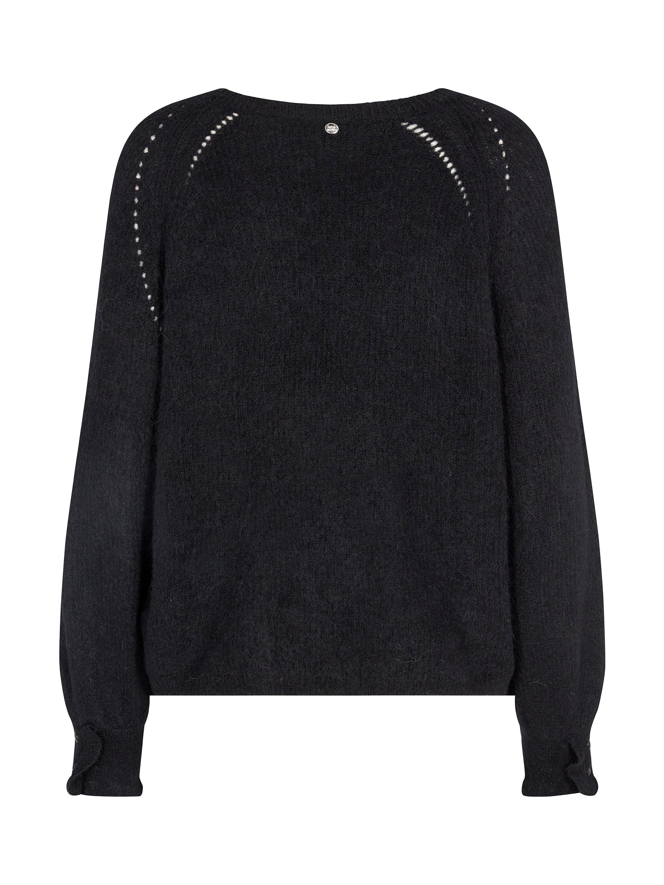 Product image 2 of 2, which shows MOS MOSH Talli Long Sleeve Knit Jumper, Black, XS