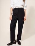 White Stuff Savannah Stretch Trousers, Pure Black