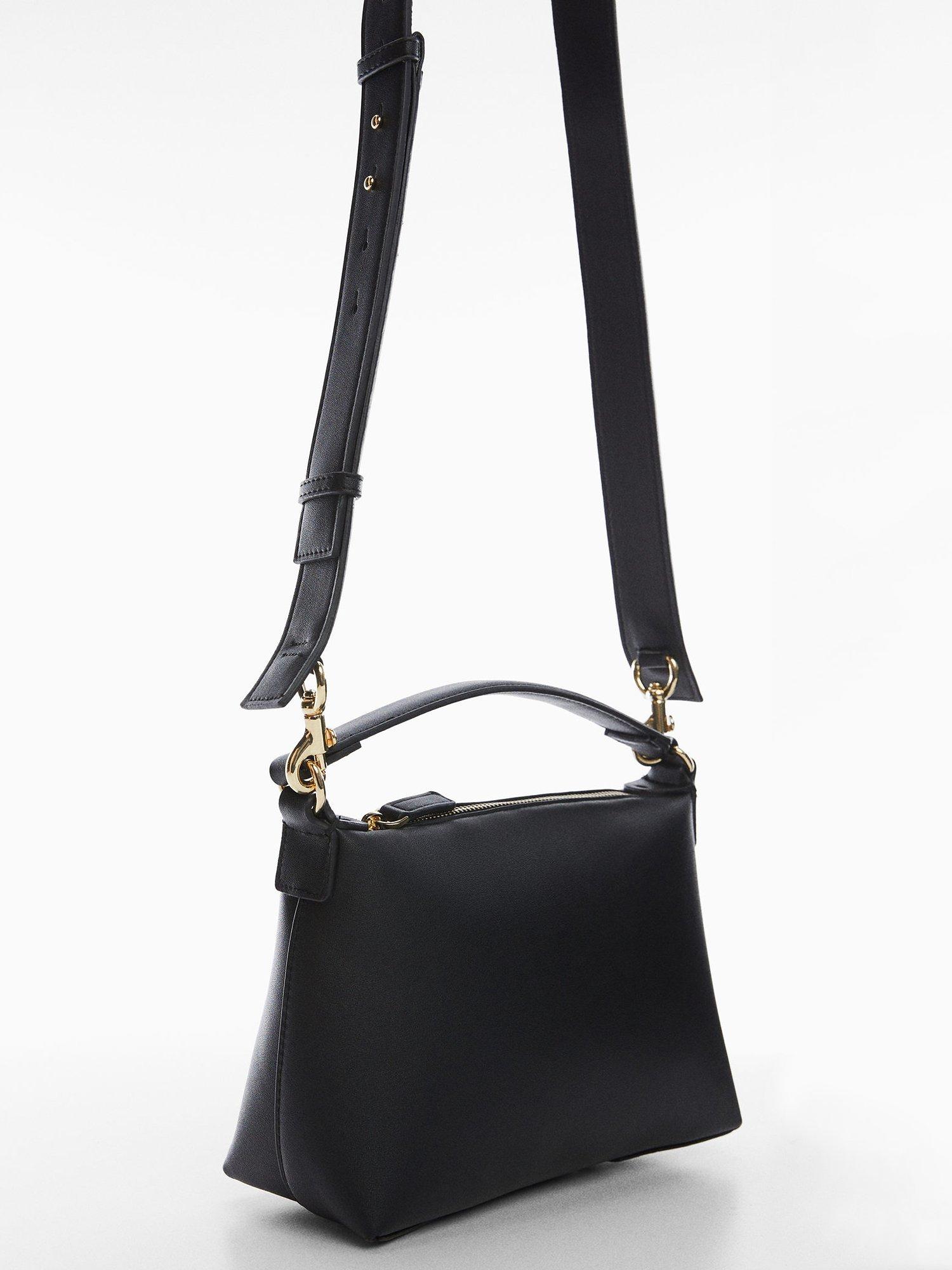 Mango Agra Cross Body Bag, Black, One Size