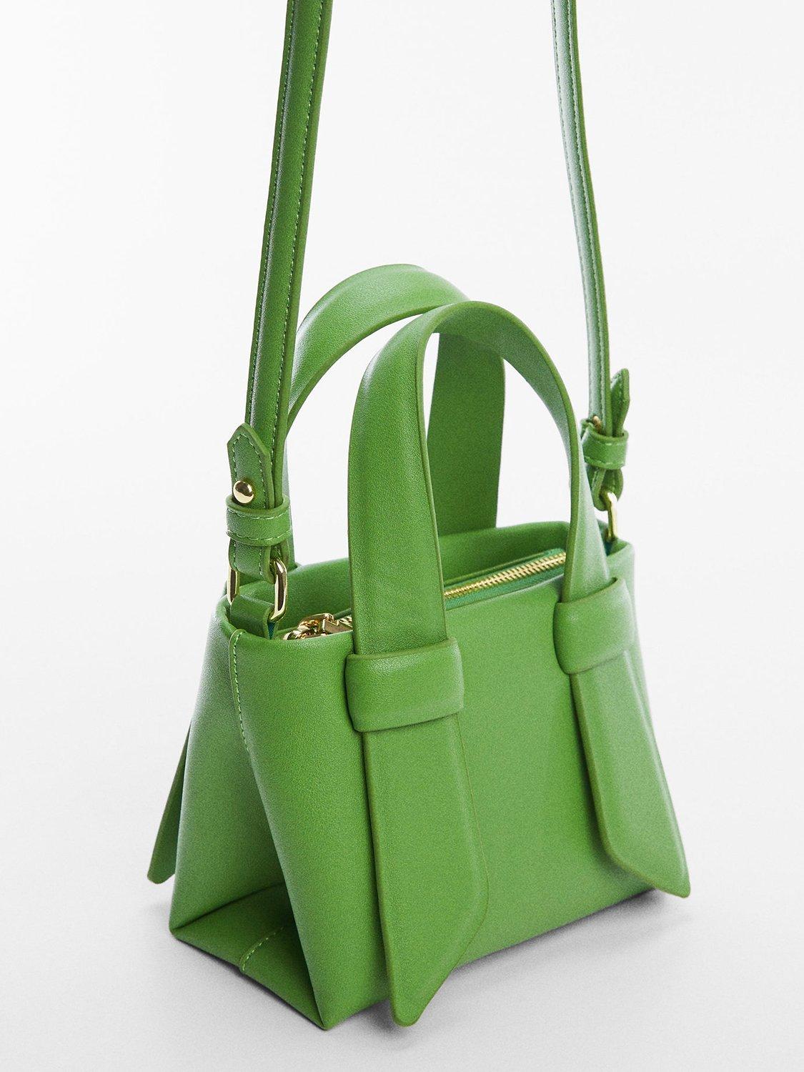 Mango Kim Crossbody Bag, Green, One Size