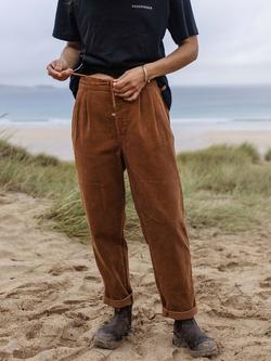 Passenger Compass Corduroy Trousers, Coconut