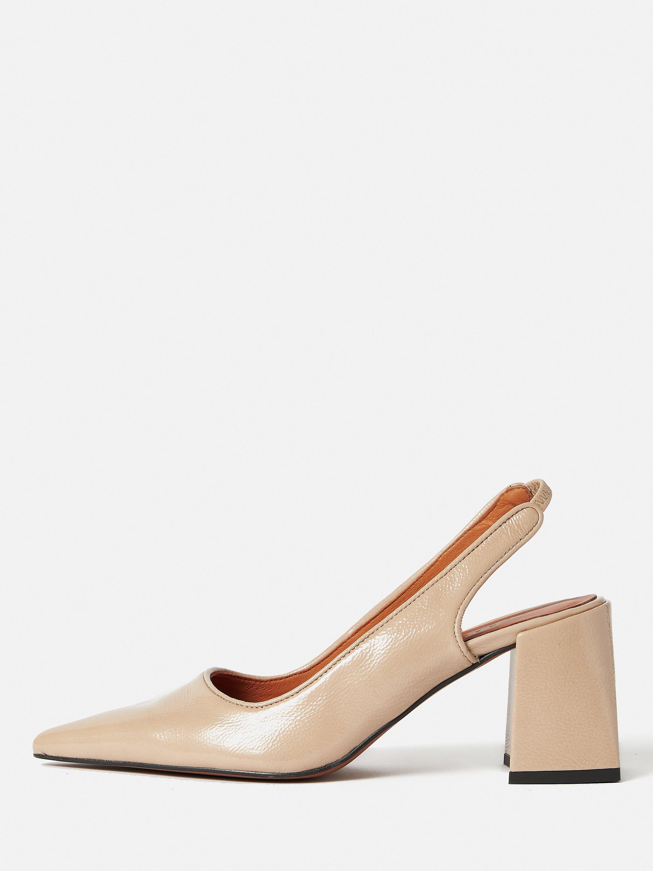 Jigsaw Alford Slingback, Nude